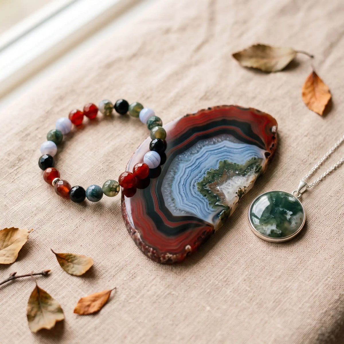 Agate Jewelry Collection