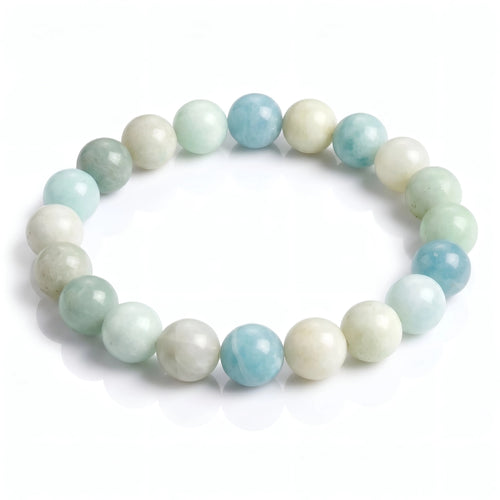 Amazonite natural gemstone bracelet 10mm Kaashir