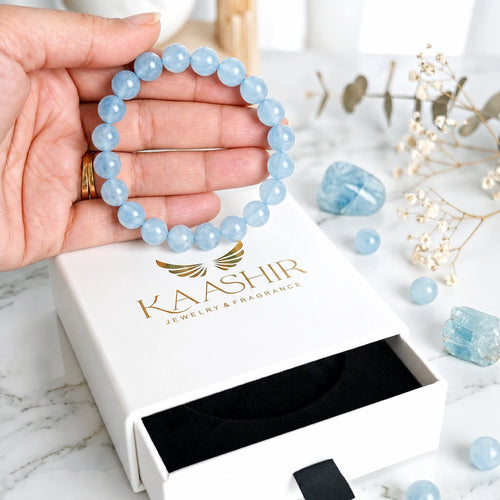 kaashir aquamarine bracelet premium gift box packaging