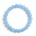 aquamarine bracelet natural blue gemstone handmade kaashir