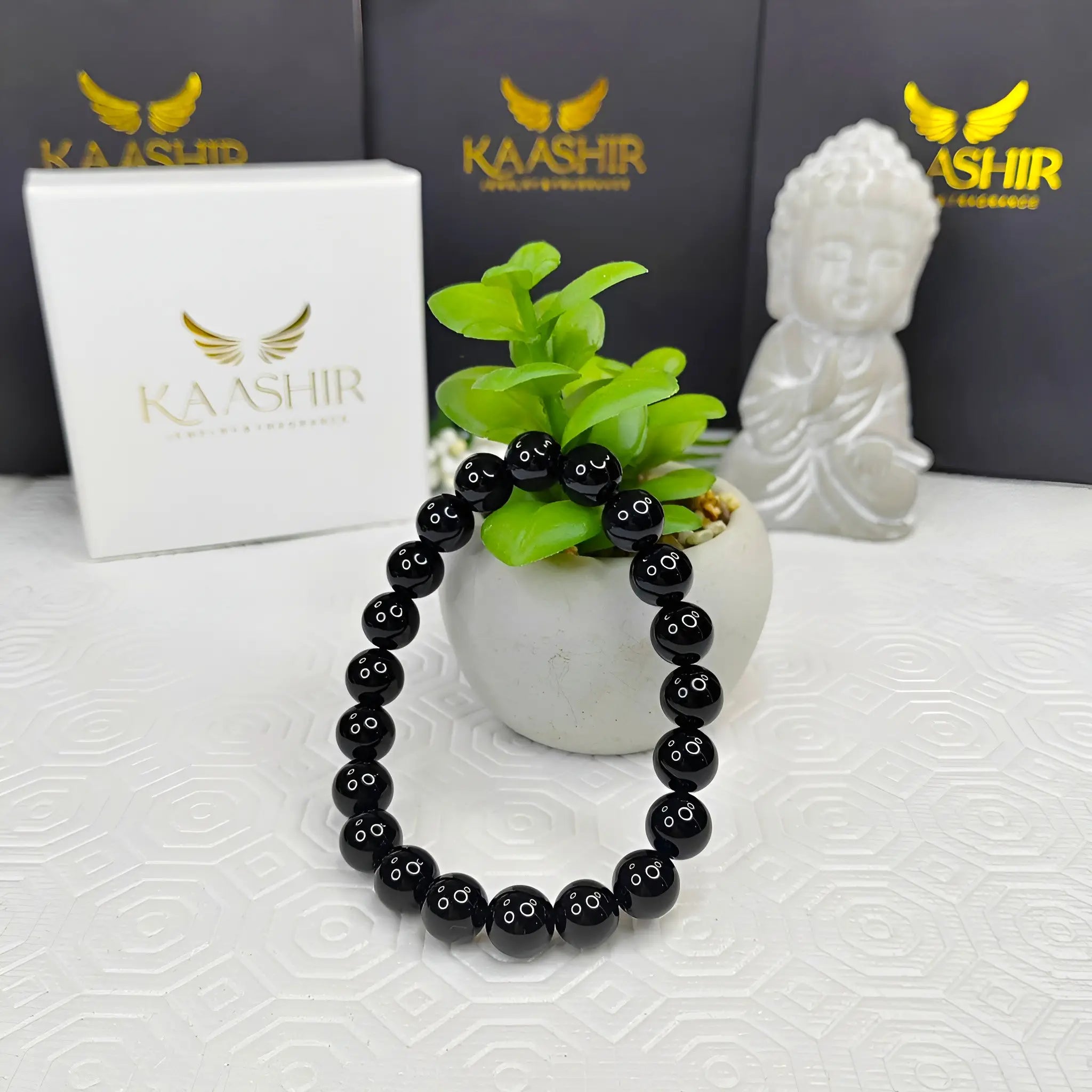 Black Agate Bracelet – Attract Protection, Strength & Confidence