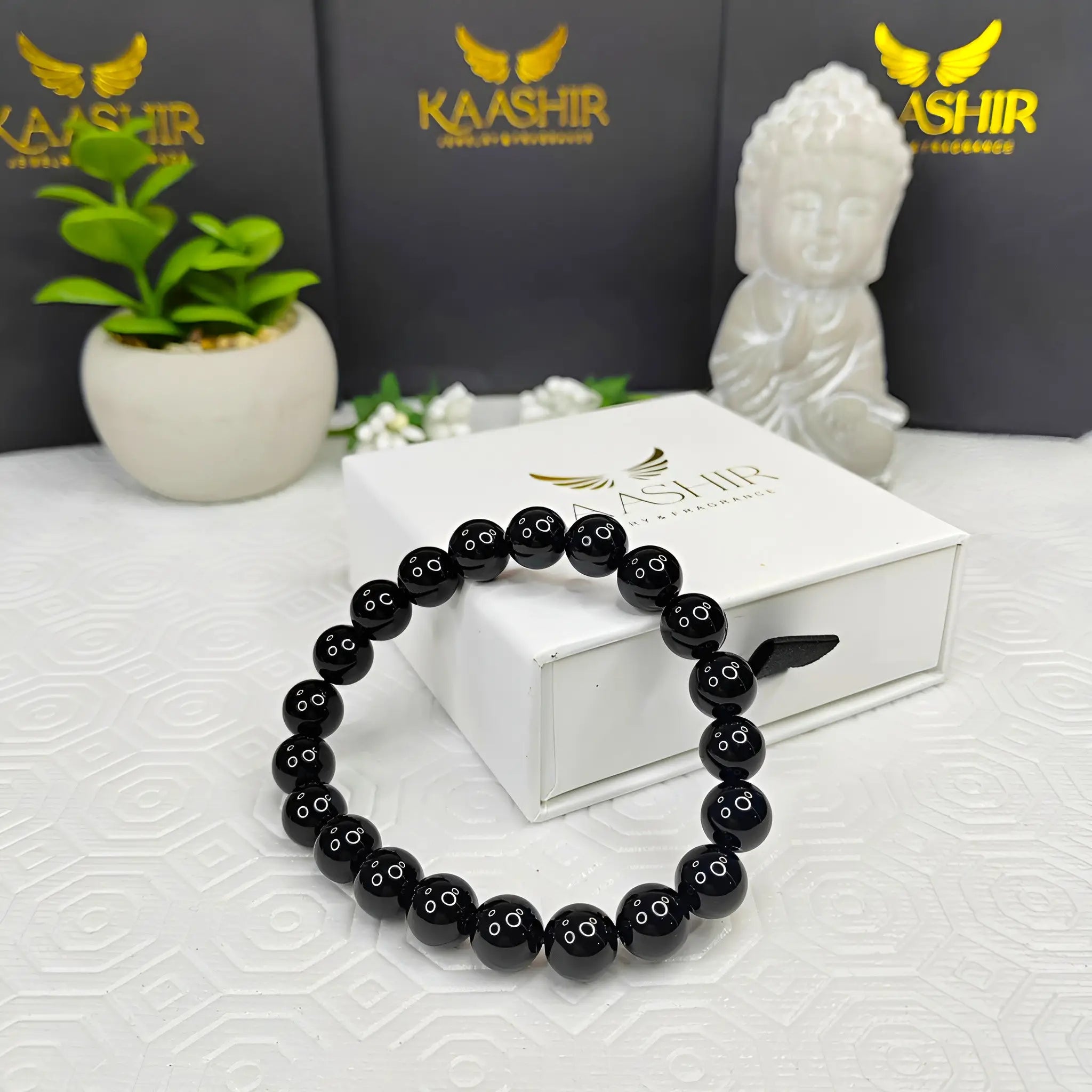 Black Agate Bracelet – Attract Protection, Strength & Confidence