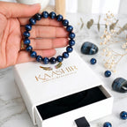 kaashir blue tiger eye bracelet premium gift box packaging