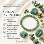 green aventurine bracelet natural gemstone meaning luck opportunity prosperity canada