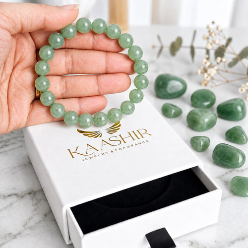 kaashir green aventurine bracelet premium gift box packaging