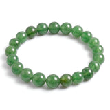 Green Aventurine Bracelet — Beaded Gemstone Luck & Success