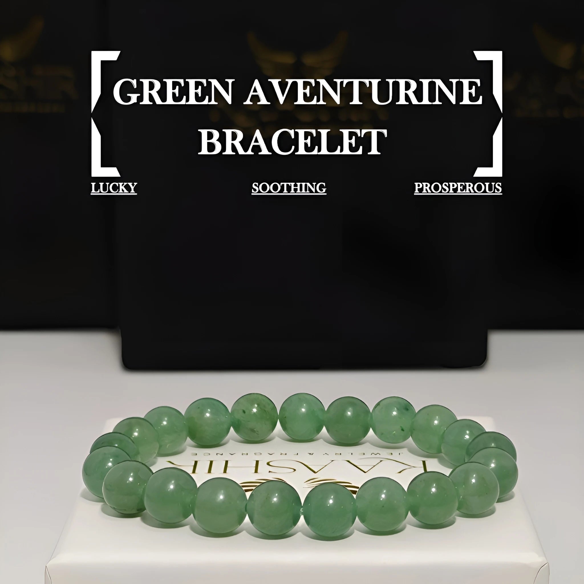 Green Aventurine Bracelet – Wealth & Wellness Crystal | Kaashir
