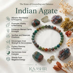 agate bracelet benefits meaning strength balance heart chakra