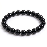 Black Obsidian Bracelet — Beaded gemstone for Grounding
