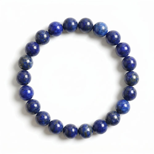 lapis lazuli bracelet natural deep blue gemstone handmade kaashir
