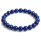 Lapis Lazuli Bracelet — Beaded Gemstone for Truth & Clarity