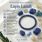 lapis lazuli bracelet properties meaning wisdom truth throat chakra