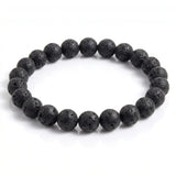 Lava Stone Bracelet — Gemstone for  Aromatherapy & Grounding