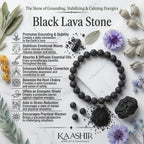 lava stone bracelet benefits meaning grounding strength root chakra