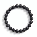 lava stone bracelet natural volcanic basalt gemstone handmade kaashir