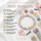 morganite bracelet benefits meaning love compassion heart chakra