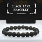 Black Lava Bracelet – Attract Strength, Protection & Confidence.