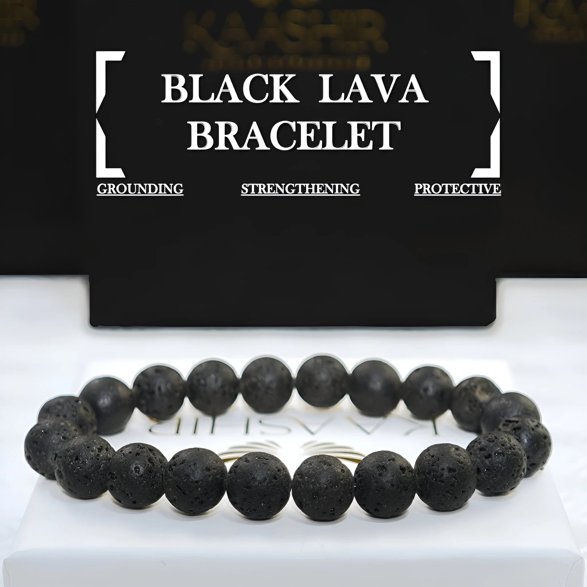 Black Lava Bracelet – Attract Strength, Protection & Confidence