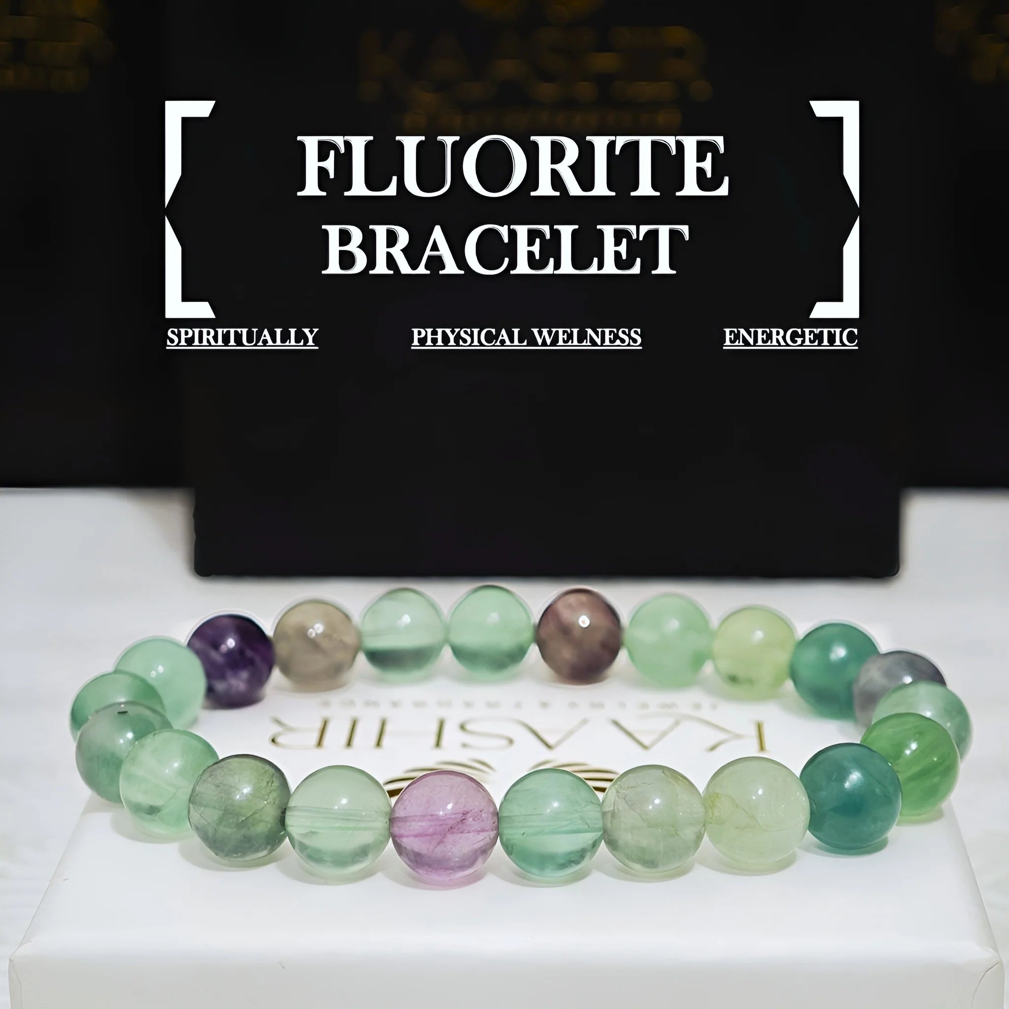 Natural Fluorite Bracelet – Boost Focus, Clarity & Positive Energy
