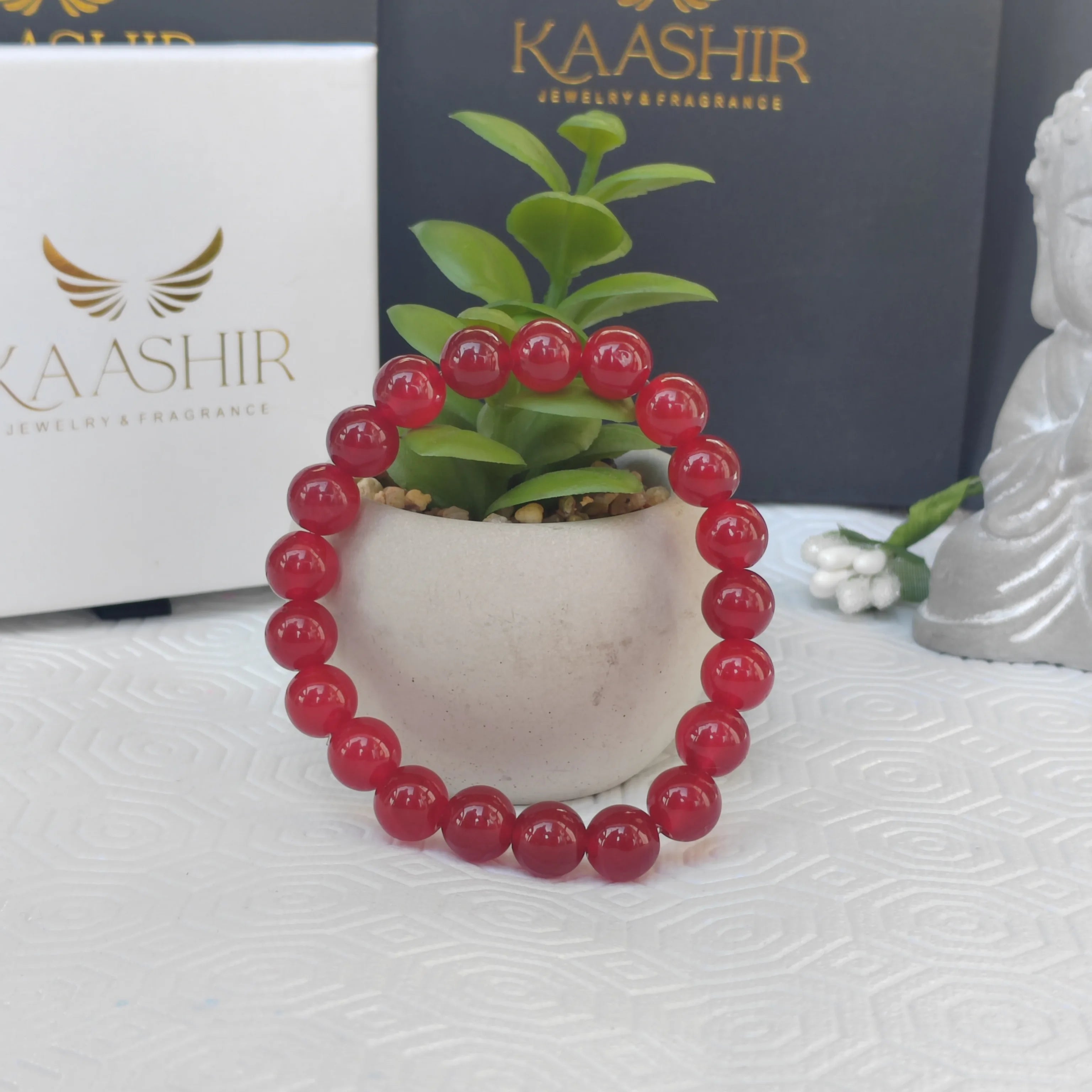 Red Agate Bracelet – Attract Strength, Protection & Confidence