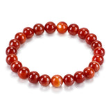 Red Banded Agate Bracelet — Gemstone Strength & Confidence