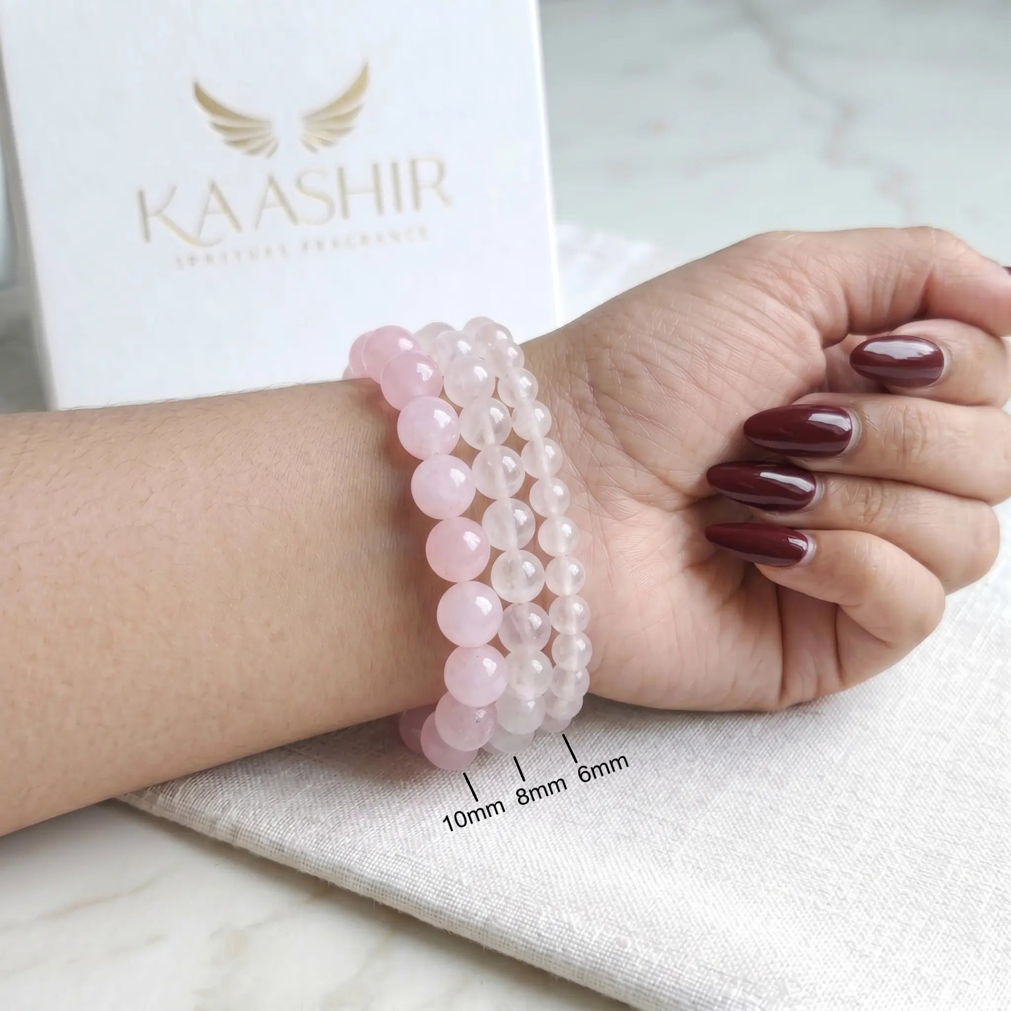 rose quartz bracelet heart chakra meditation love healing