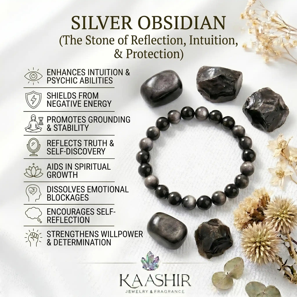 obsidian bracelet benefits meaning protection clarity root chakra