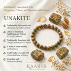 Unakite bracelet meaning perspective vision and harmony with nature