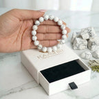 kaashir white turquoise bracelet premium gift box packaging