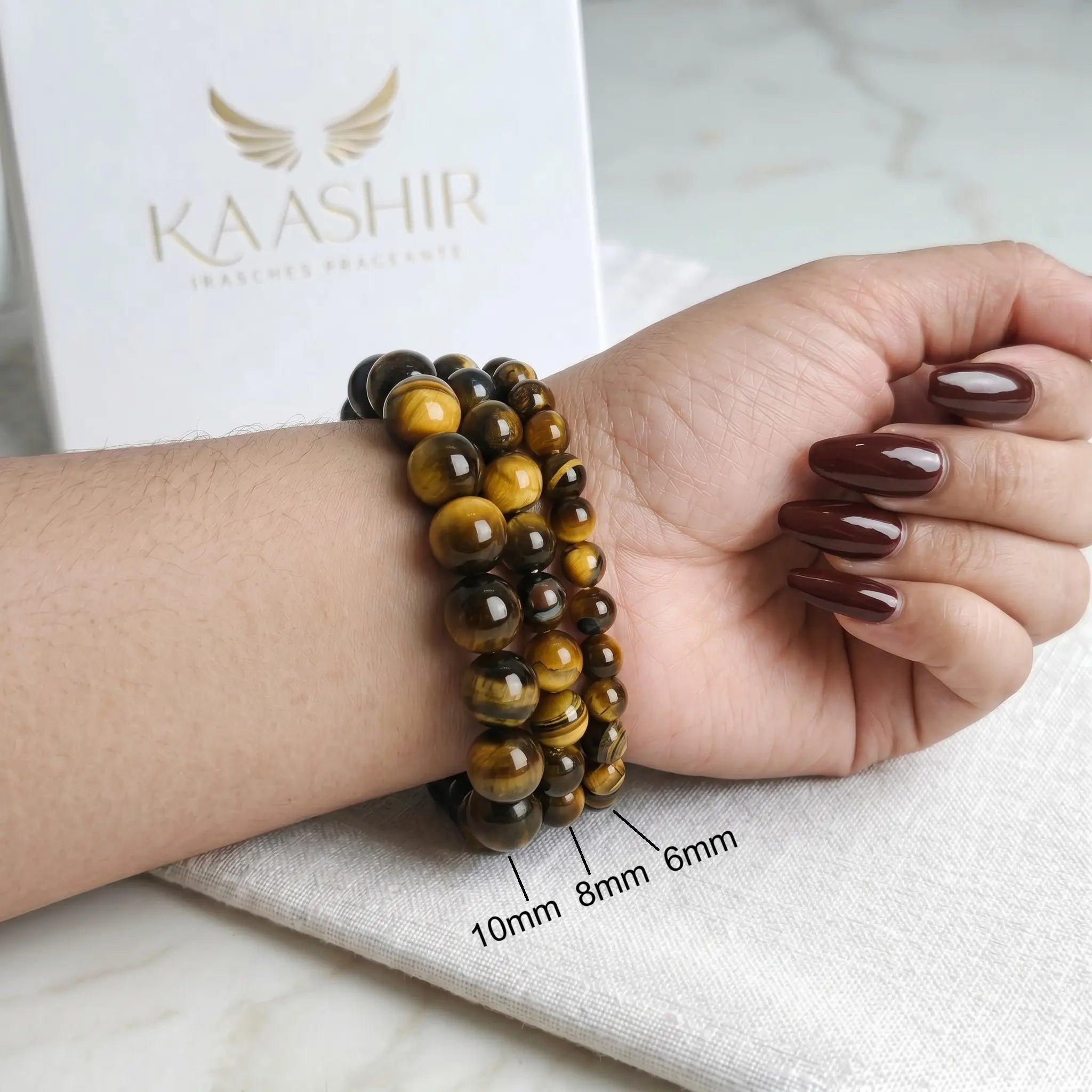 yellow tiger eye bracelet authentic cat eye shimmer natural gemstone