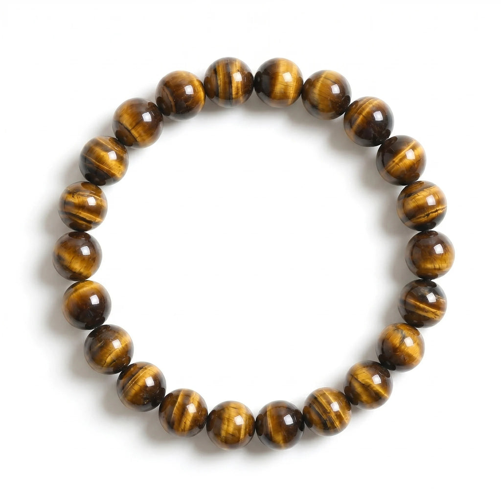 yellow tiger eye bracelet natural gemstone handmade kaashir