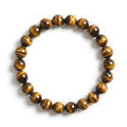 yellow tiger eye bracelet natural gemstone handmade kaashir