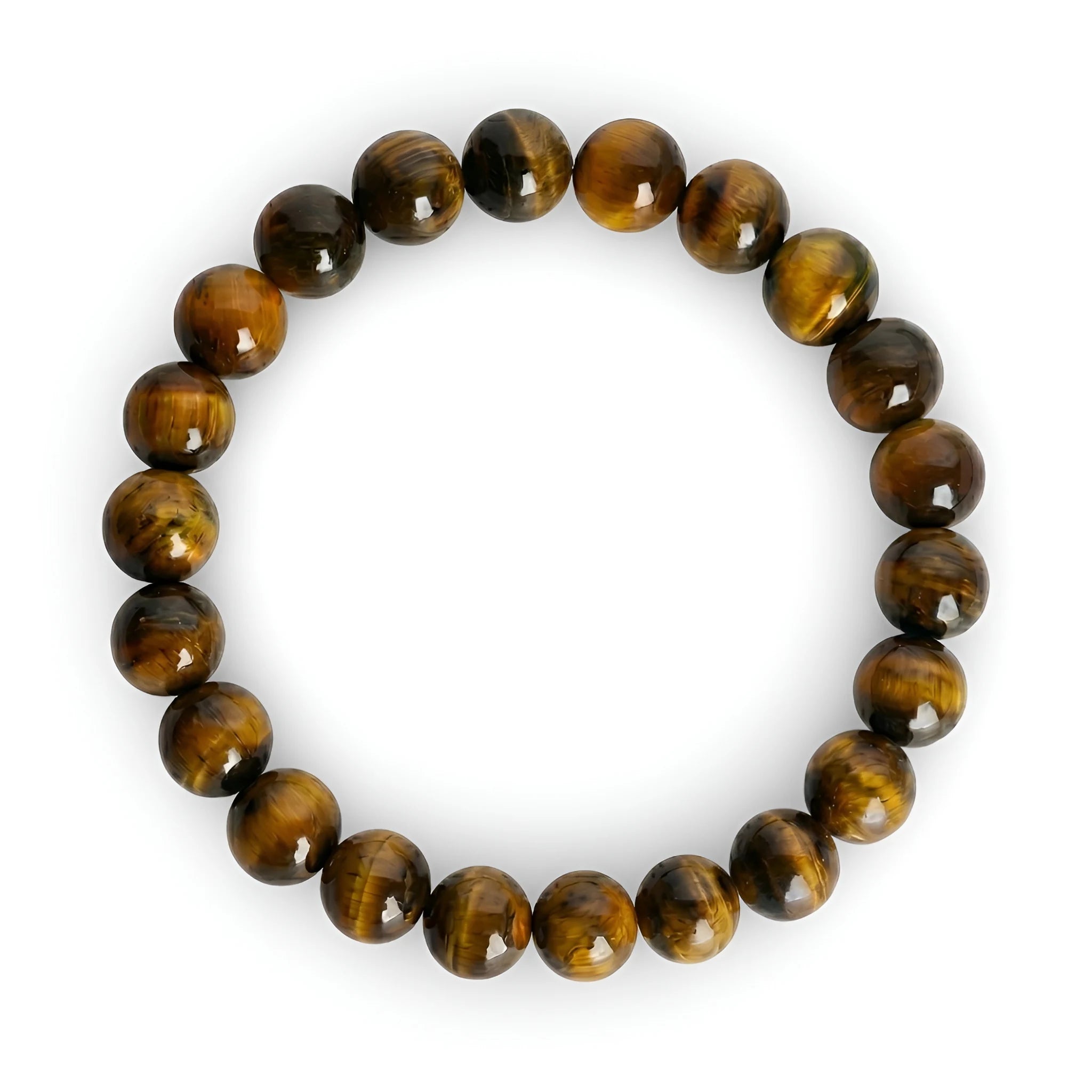 yellow tiger eye bracelet natural gemstone handmade kaashir