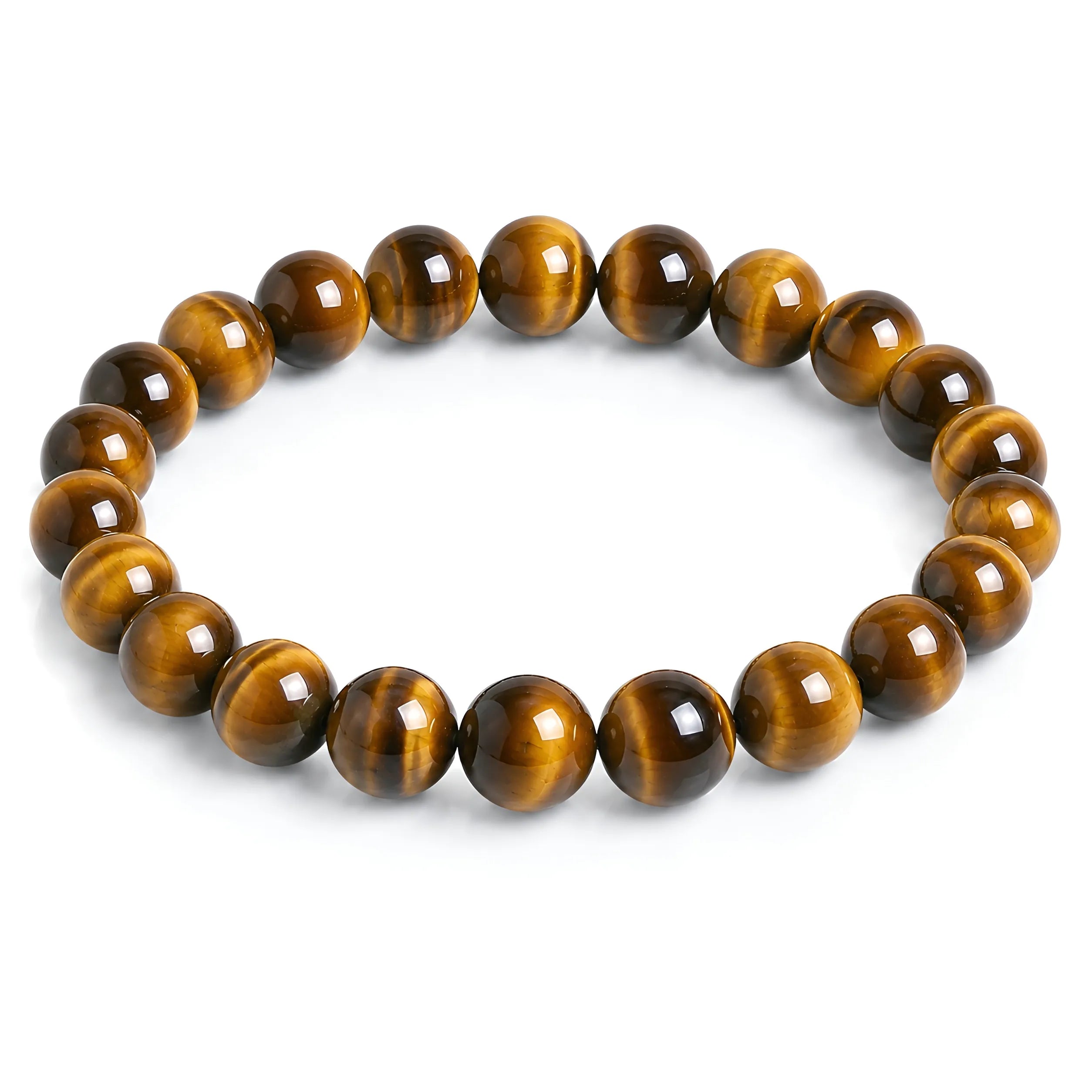 yellow tiger eye bracelet natural gemstone handmade kaashir