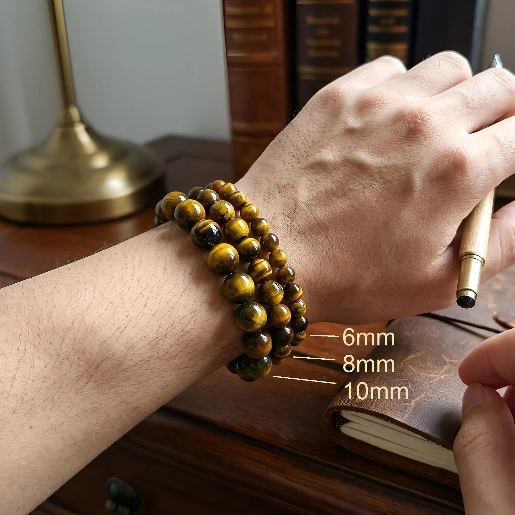 Yellow Tiger Eye Bracelet – Focus, Strength & Protection Energy