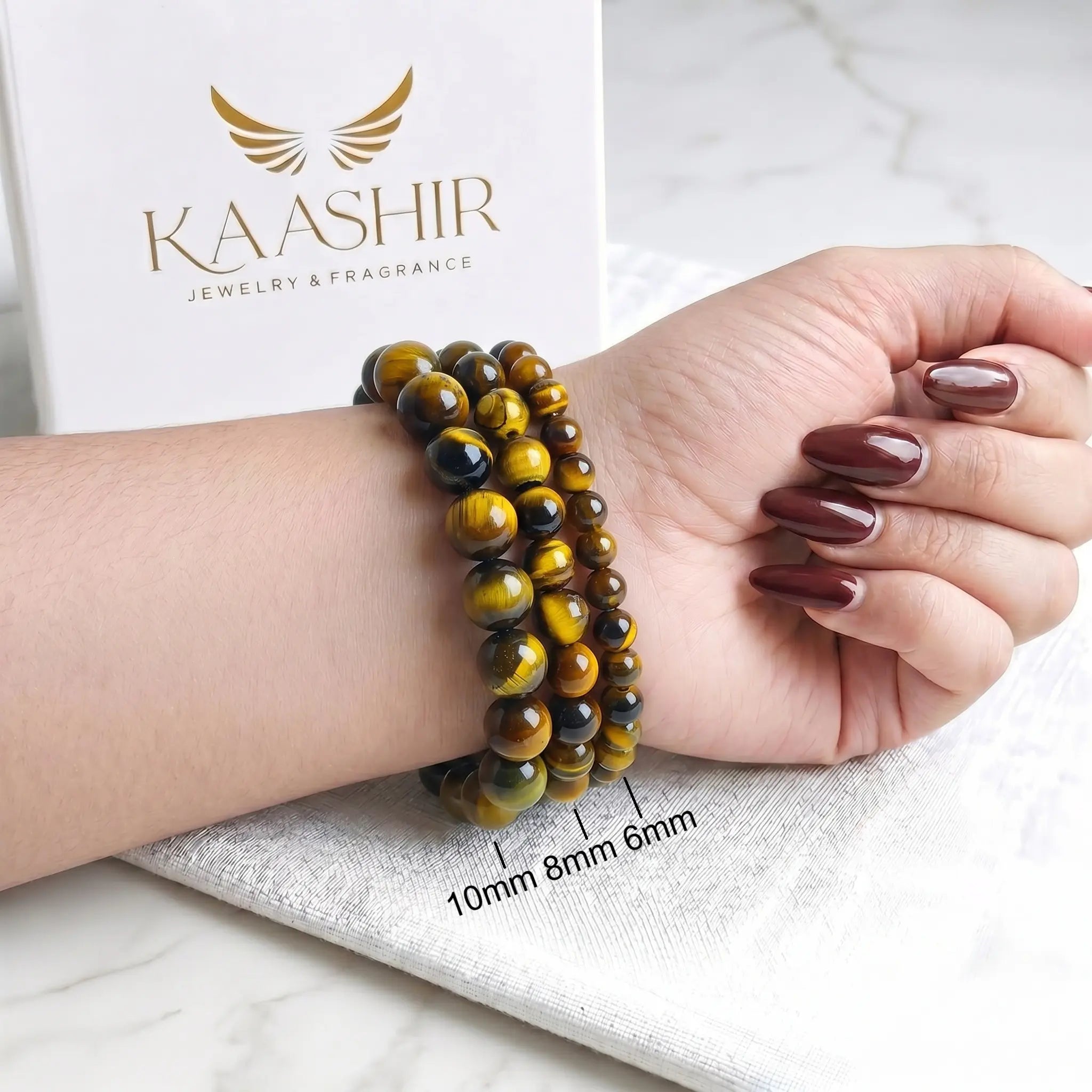 yellow tiger eye bracelet authentic cat eye shimmer natural gemstone